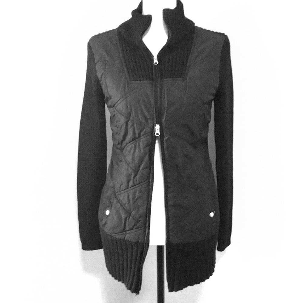 Takeout • Dual Zipper Sweater Jacket